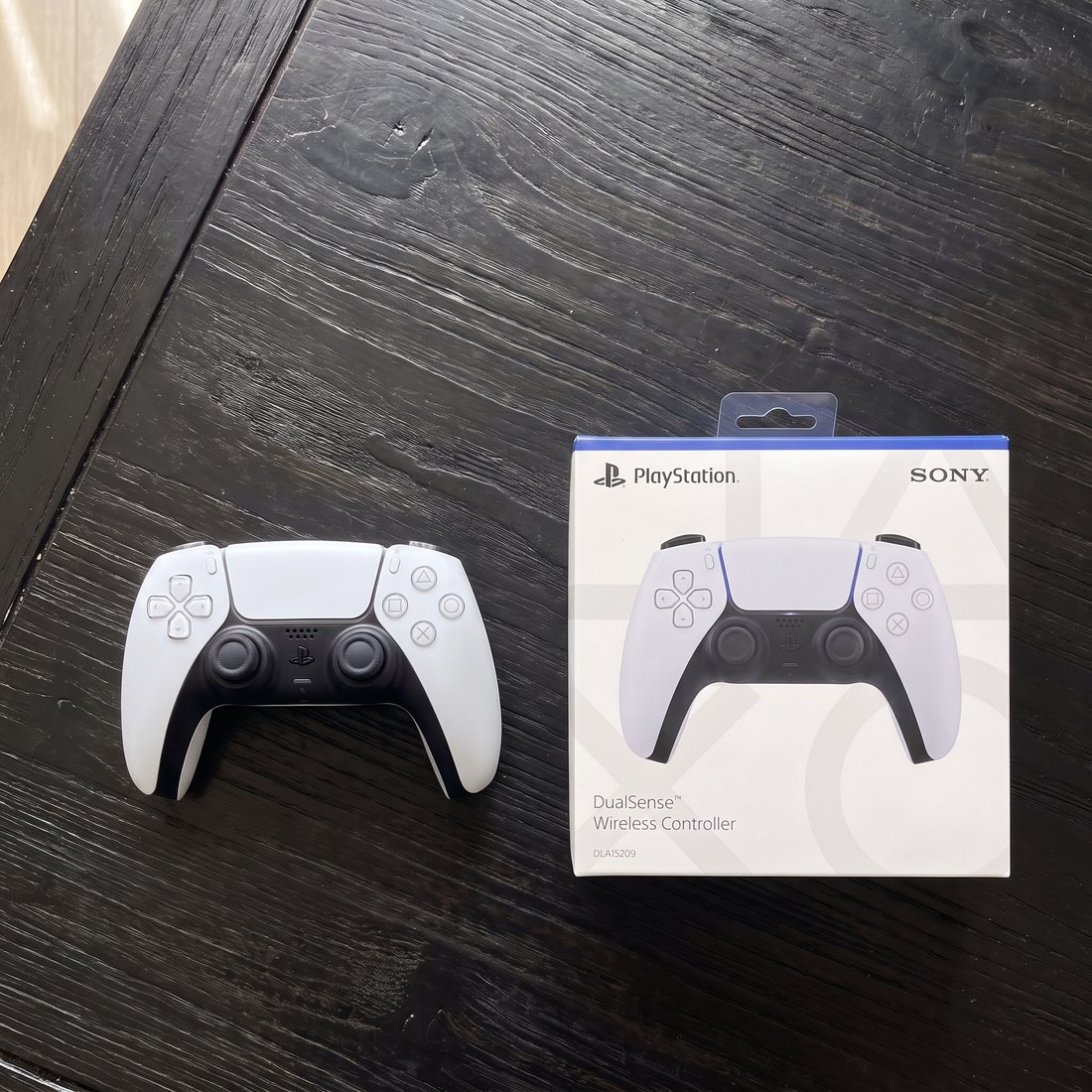 Sony PS5 DualSense wireless controller with retail box