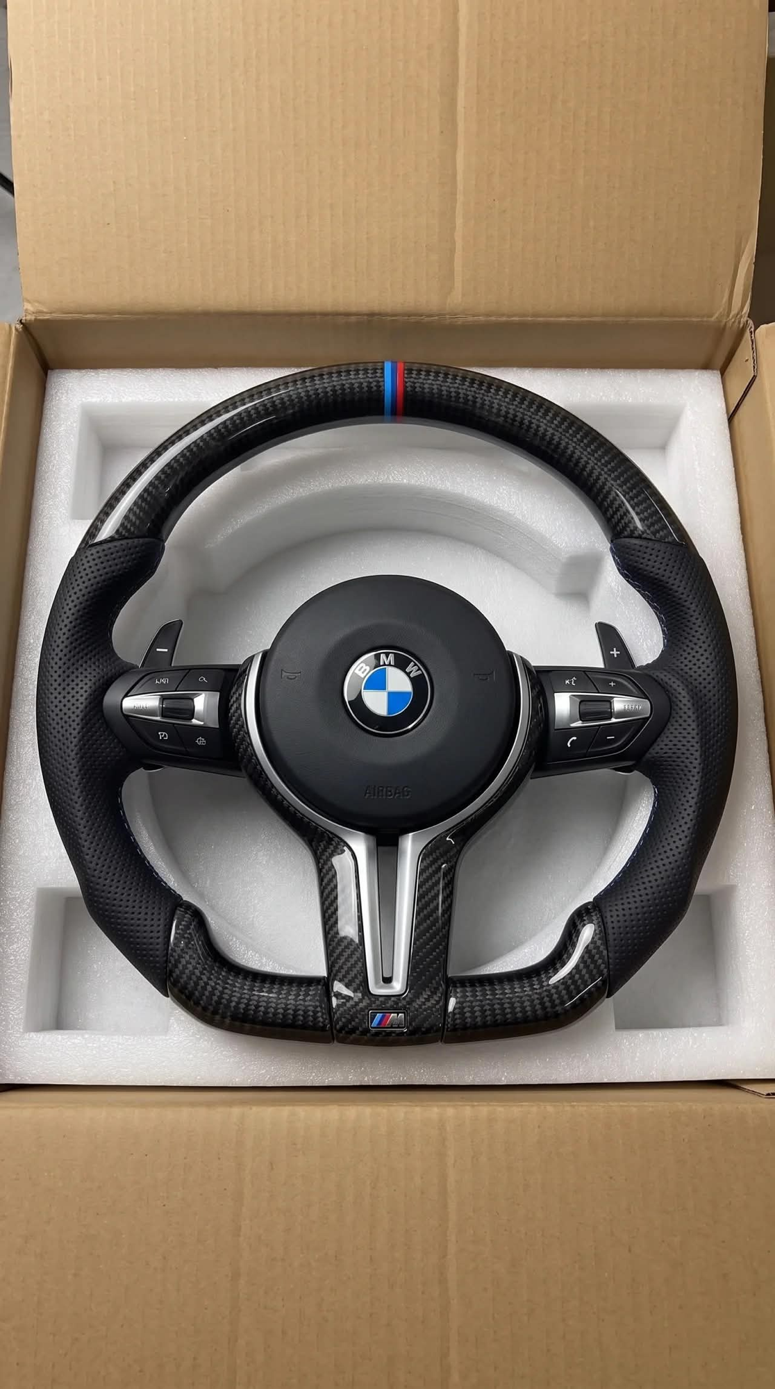 BMW M carbon steering wheel